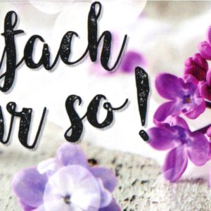 Einfach nur so