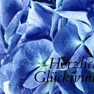 Glückwunschkarte Herzlichen Glückwunsch
