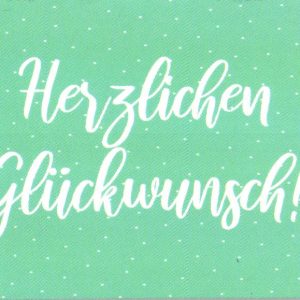 Herzlichen Glückwunsch