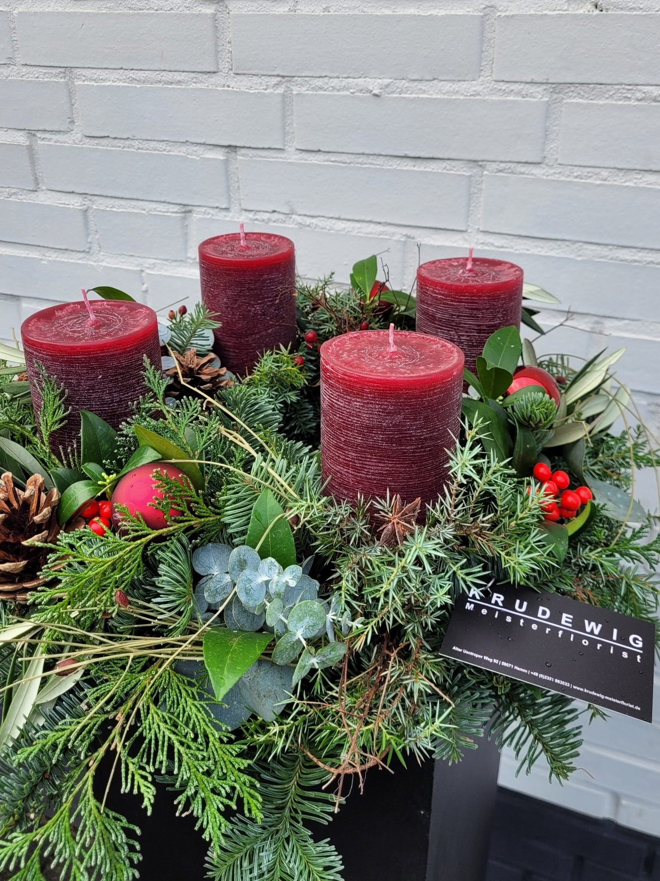 DIY Workshop Adventskranz – Bild 6